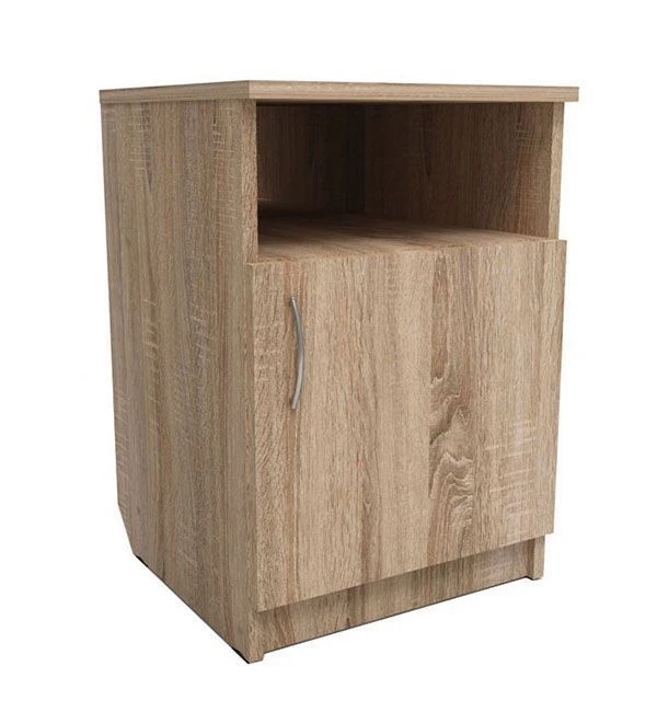 LDPE bedside cabinet with niche and shelf (TH23)