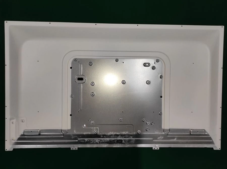 Rear steel 32" TV case cover (white)