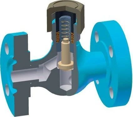 Steel check lift valves, type KKO