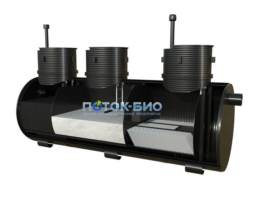 Installation for treatment of storm water and technical water "POTOK"