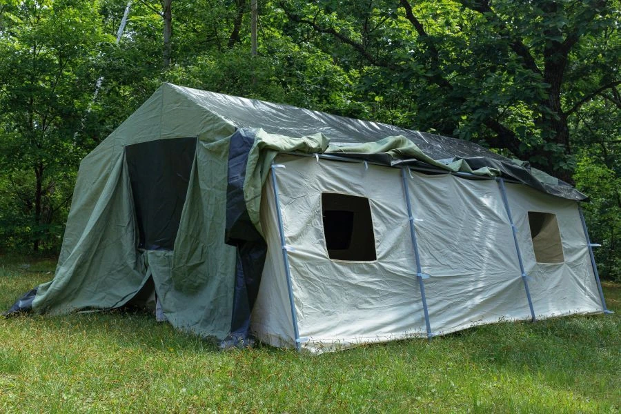 Cotton fabric tent Tactics-10