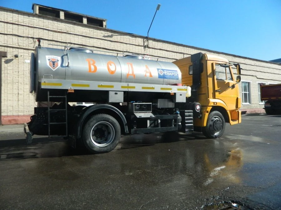 Tank truck type 71882 on KAMAZ-4308-G5 chassis using axle 4308-3000015, axle 43081-2400015 manufactured by KAMAZ-4308-G5