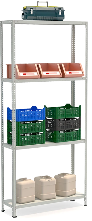 Metal office shelving unit STFL Shelving unit 1034-2.2