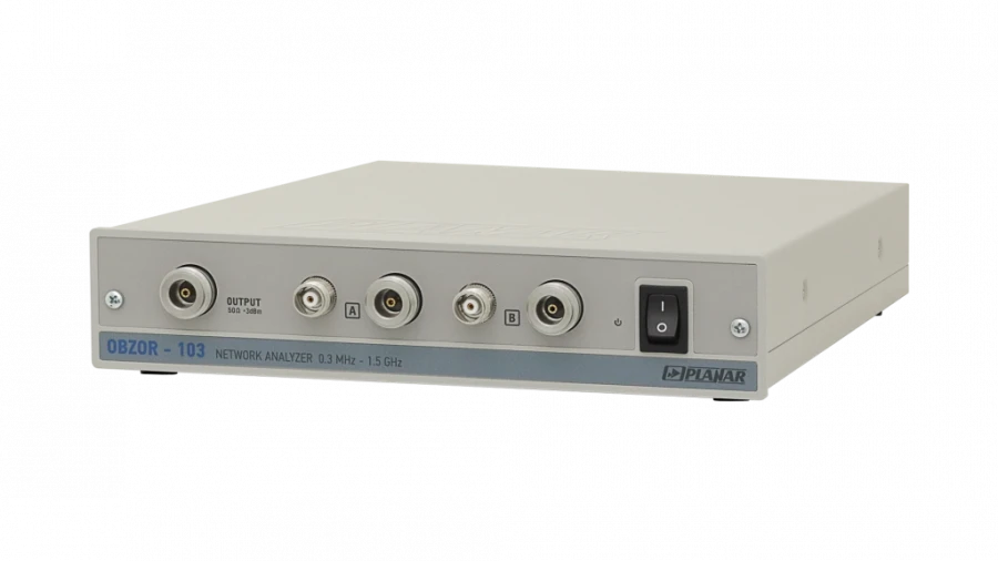 Meter of complex transmission coefficients "Obzor-103"
