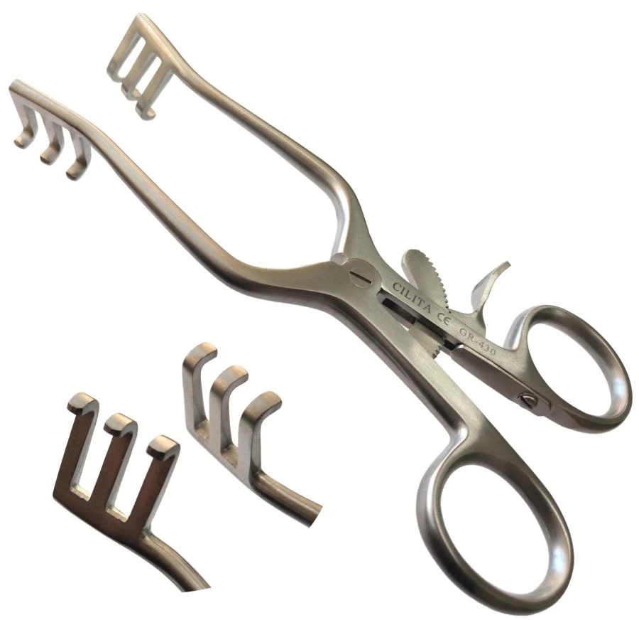 Cilita surgical instruments pushing back: Mechanical retractors