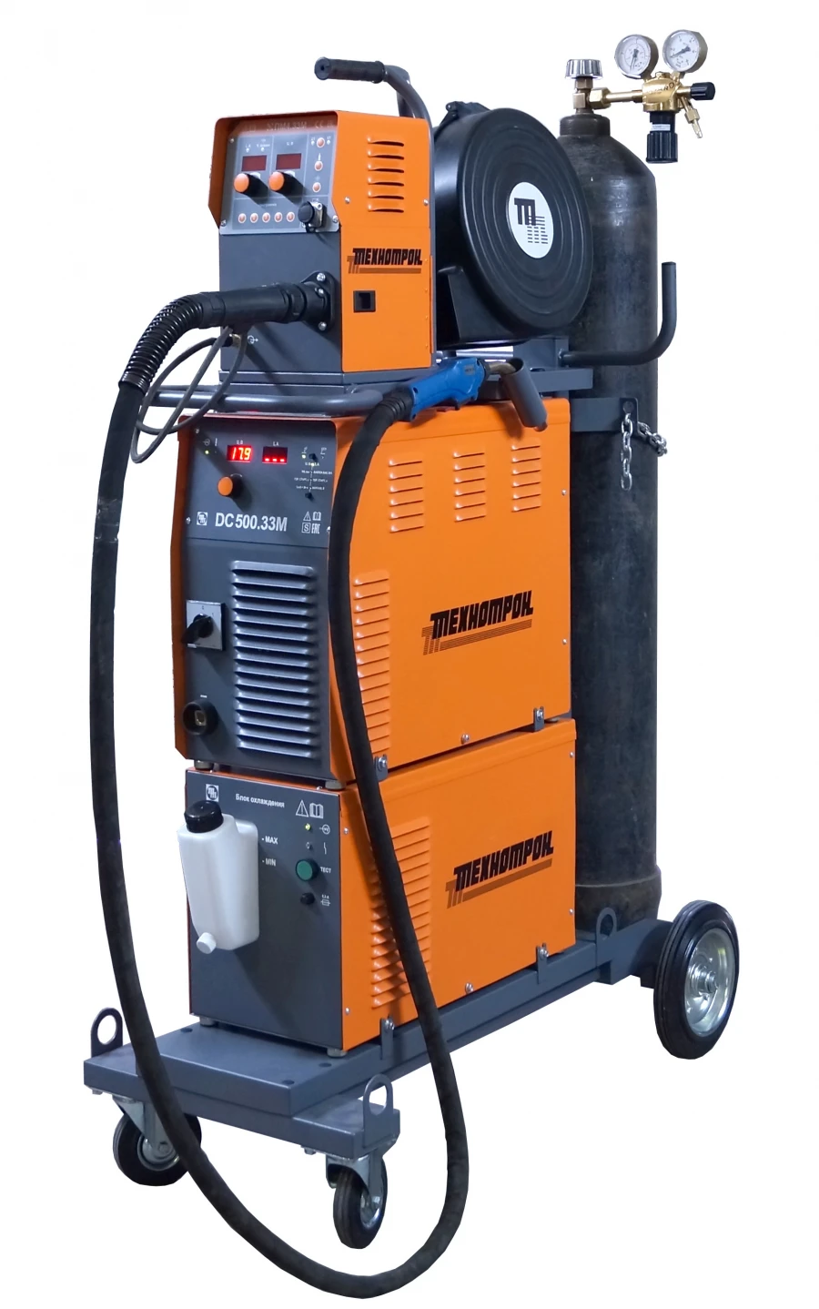 Special inverter power supply source for arc welding DS500. 33?