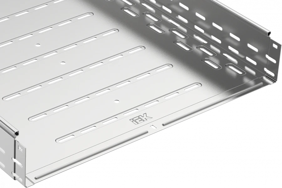 CLPK10-100-500-3 ESCA Perforated tray 100x500x3000 RAL 9016 IEK