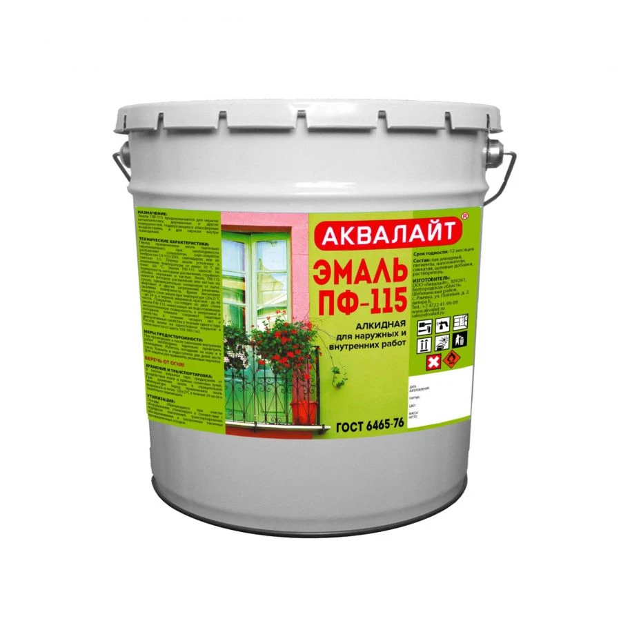 طلاء أكوالايت PF-115 للأسطح المعدنية والخشبية