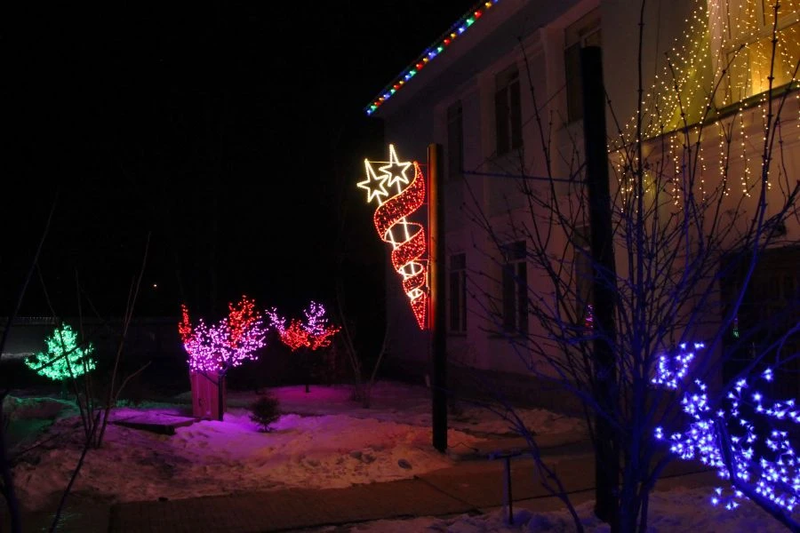 LED console (LED panel) "Parade" - decorative street lamp on brackets (modifications 220V, 24V,12V), A