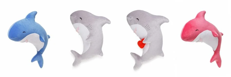 Soft stuffed toy "Shark Splusha" 45cm