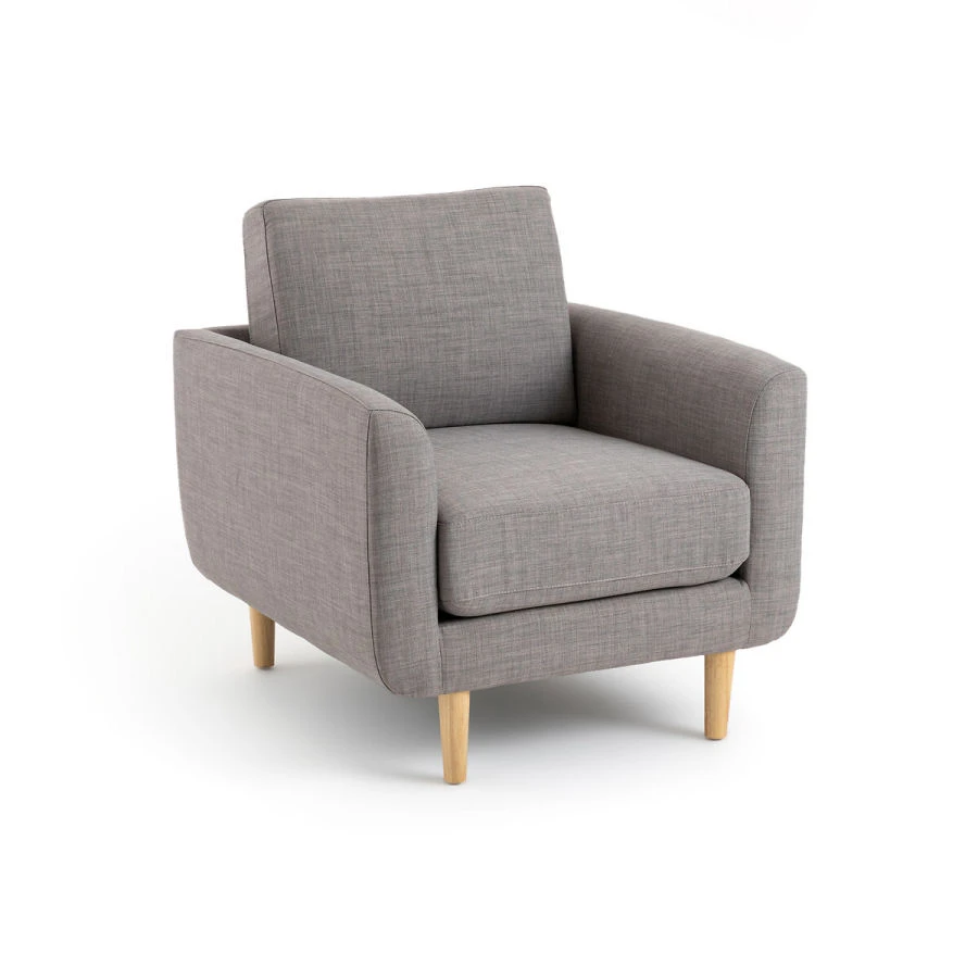 Upholstered armchair (wooden frame) of "Edelwood" trade mark