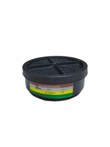 Personal respiratory protection equipment: gas mask filters A1B1E1K1 used with half-masks of filter type, m