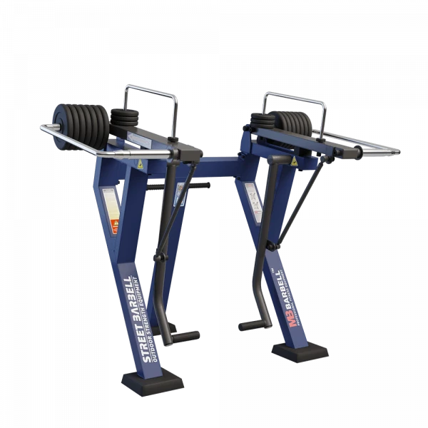 Hip extension in standing position with variable load