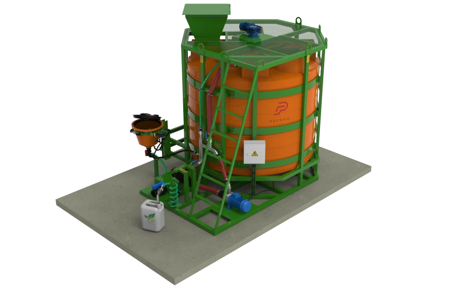 Stationary mortar plant type "Cassette 5000x1"