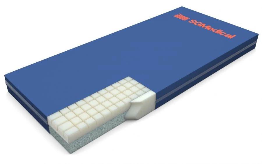 Medical anti-decubitus orthopaedic mattress according to TU 32.50.50-007-09922741-2019 Model MP - 12, length from 1200 to 2000 m