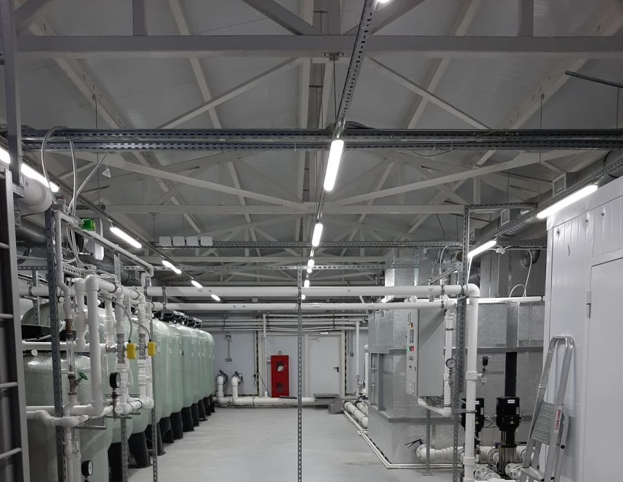 Drinking water treatment and purification equipment: filtering unit model LSV 1000-250