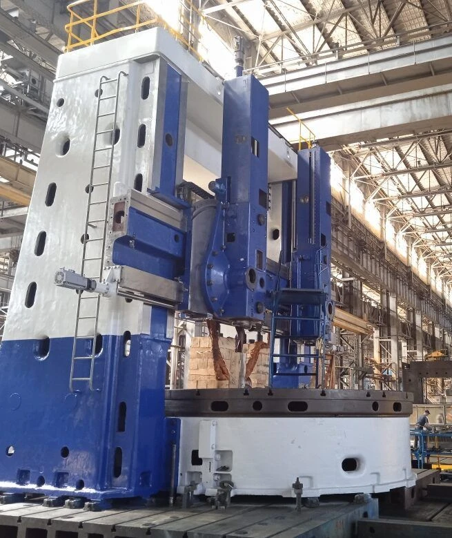 Modernisation of 2-post carousel lathe model 1550T
