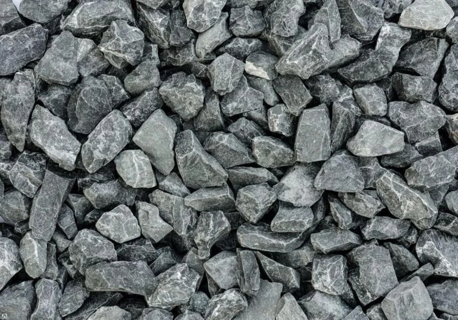 Crushed stone from gabbro-diabase of fraction 45-63