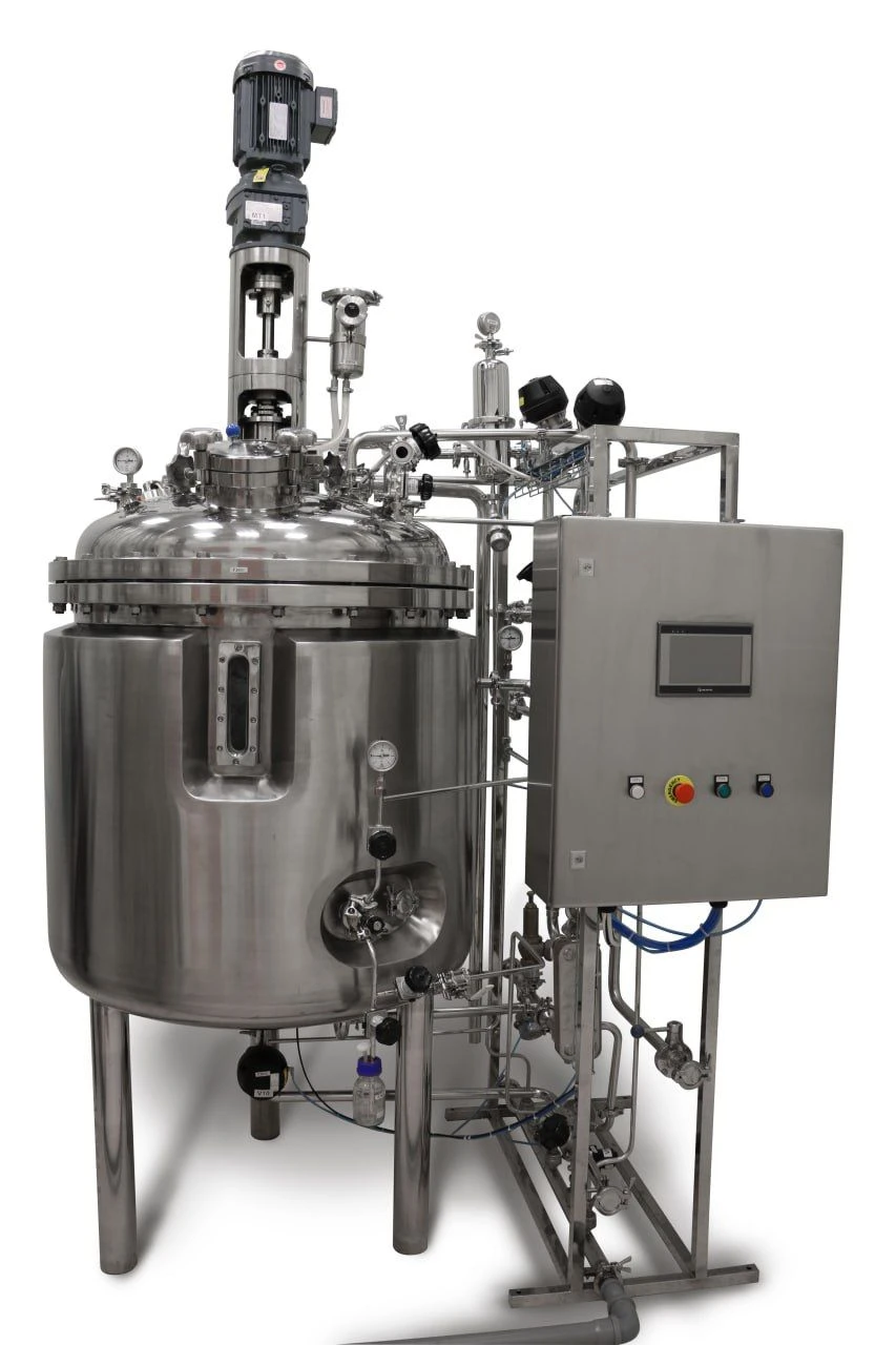 Biotechno reactors (10 to 10 000 litres)