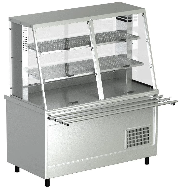 Refrigerated cabinet BB(H)Z-1 (closed) 1500 x 800(1130) x 870(1740)mm