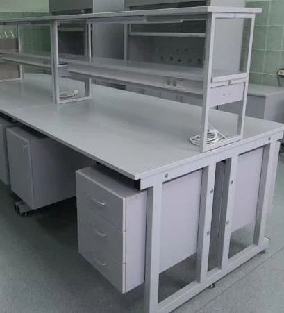 Laboratory island table