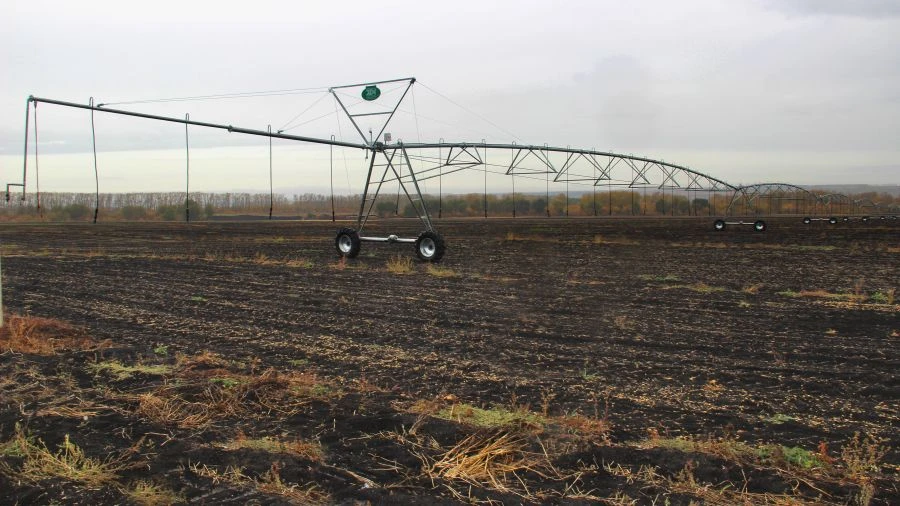 Sprinkler machine of circular type DMKB towable