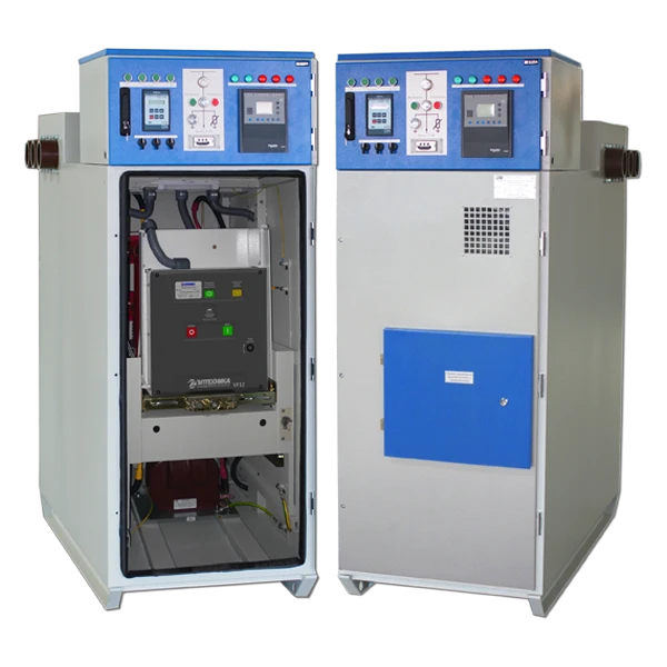 Complete switchgear type KRU-RH-6-VV (with application of vacuum circuit breakers)