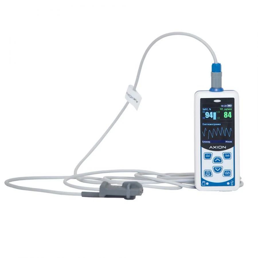Pulse oximeter portable "PP-01 with accessories"
