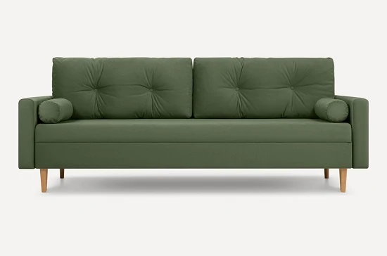 Sofas, sofas, couches with wooden frame, transformable into beds : Sofa model No.4