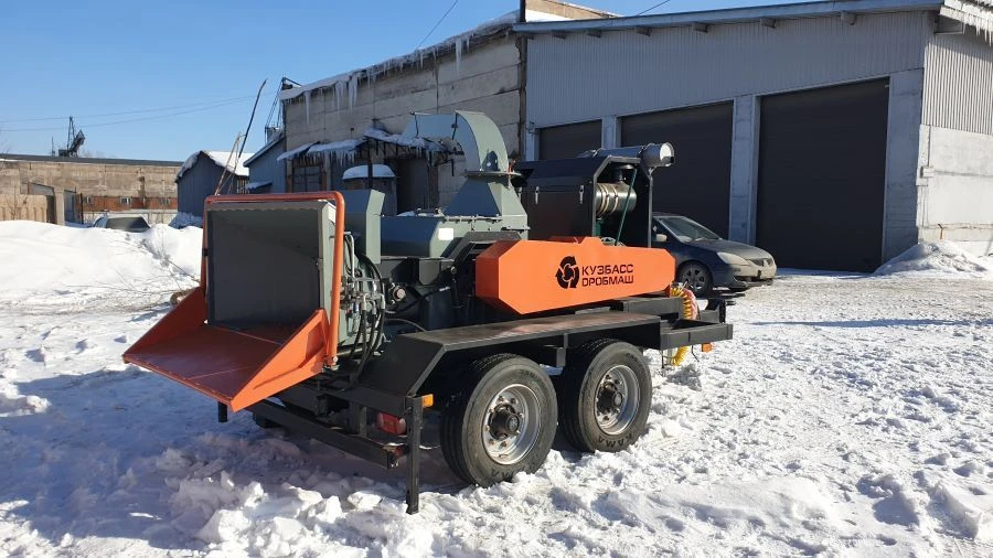 Trailed shredder KEDR M400