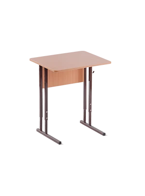 STANDARD Single-seat adjustable pupil's table, type 2