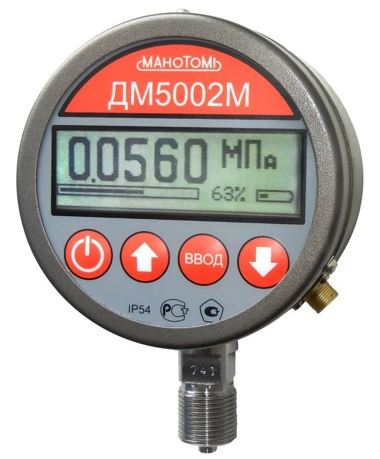 Self-powered pressure gauge DM5002M-ZHKI 100MM
