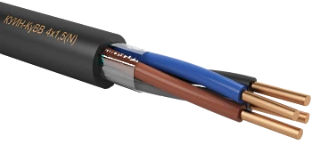 Installation cable, with copper conductors, mark KUIN-KUHVVV-HL