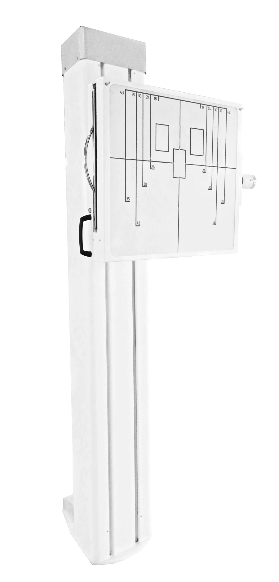 Medical X-ray tripod devices according to TU 9452-005-86112671-2012: Stand of SS images in SS-D version