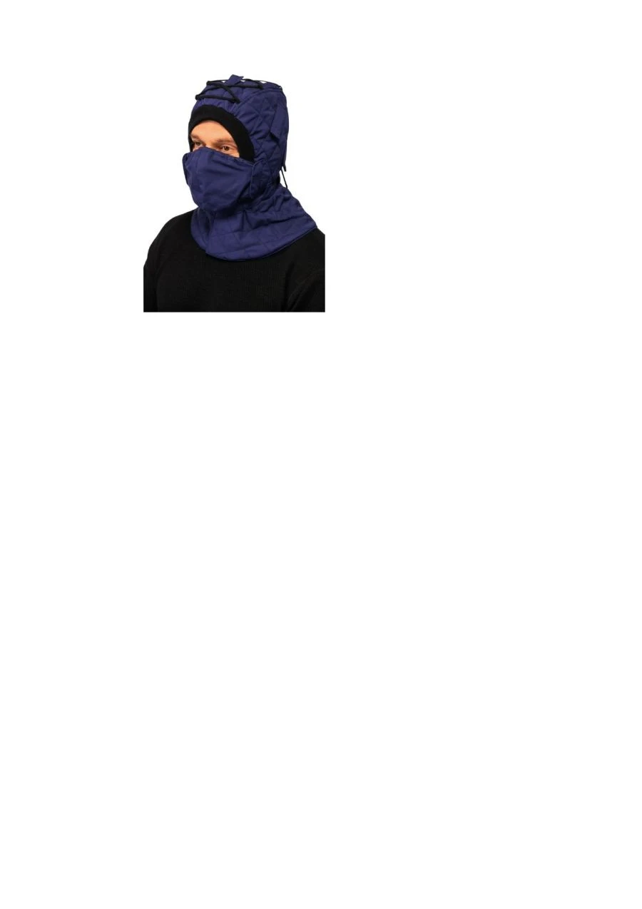 ELECTRA Thermostop PRO heat-resistant headgear with removable front flap for protection against short-term exposure to open flam