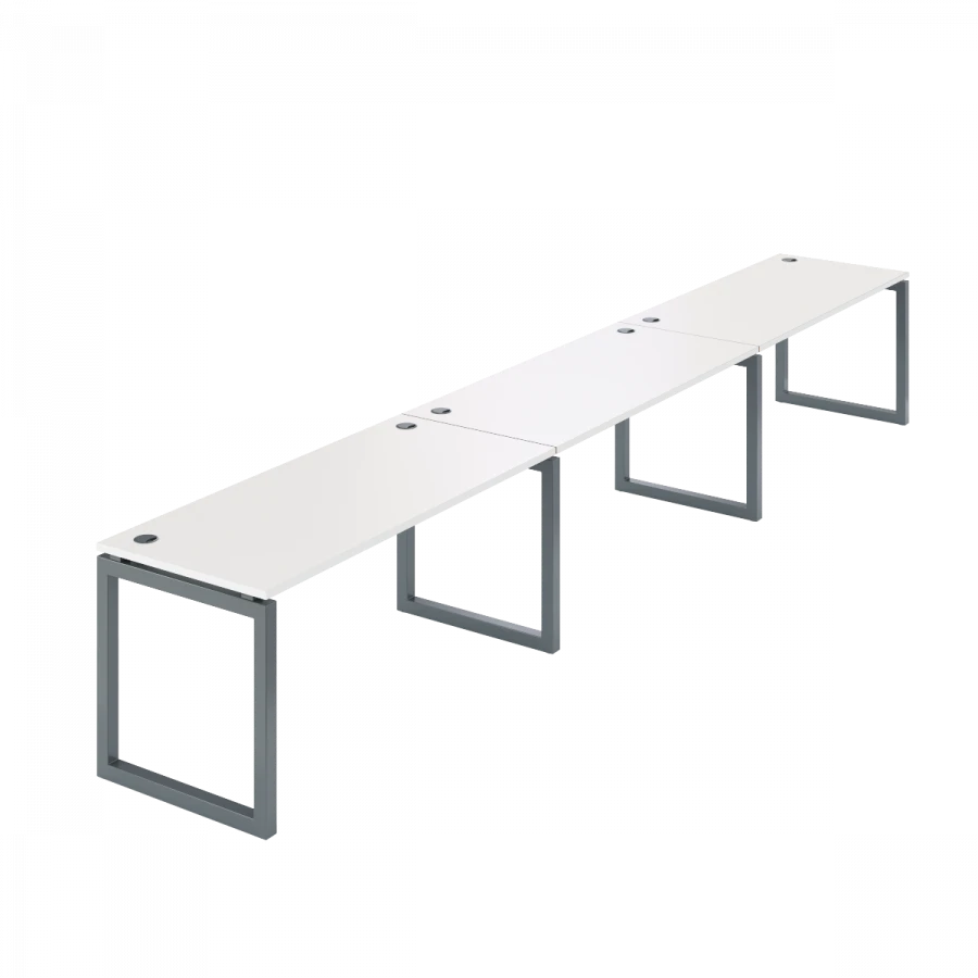 Bench linear for 3 workplaces SMS3-O-10K.60.Pr50