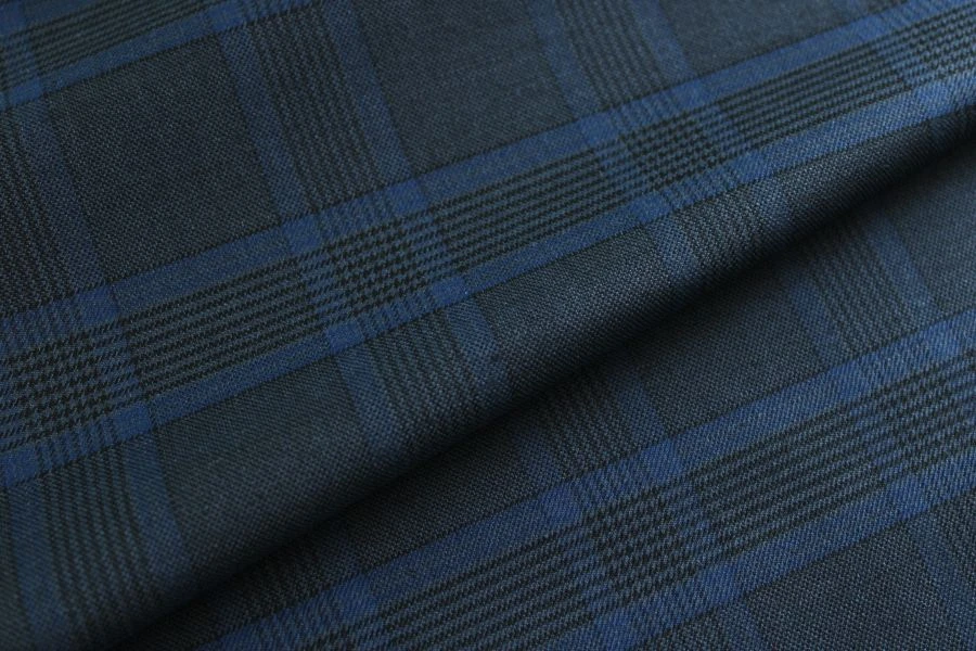 Semi-sheer worsted woolen dress suit fabric Article No. 19c77cAR-DYA, colour - 80-38