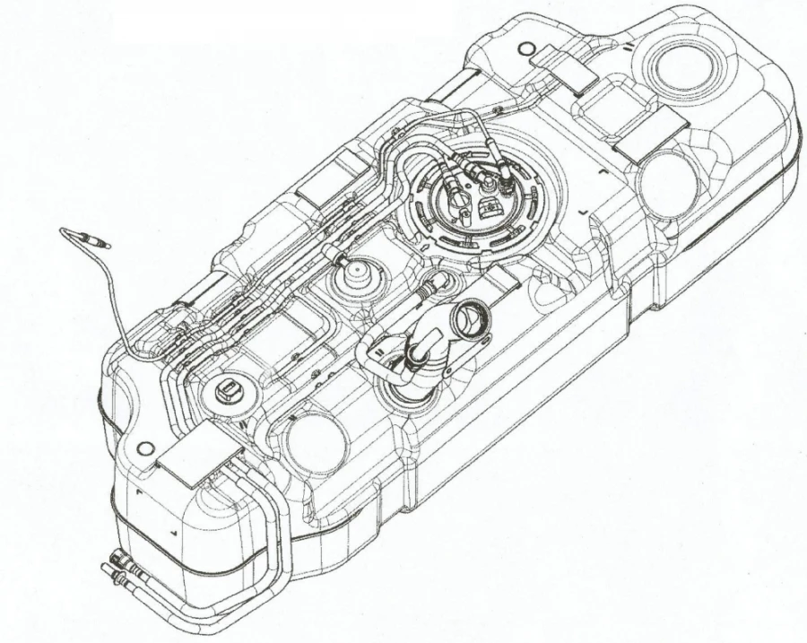 Fuel tank Gazelle next bus Diesel A31R32-1101006-10