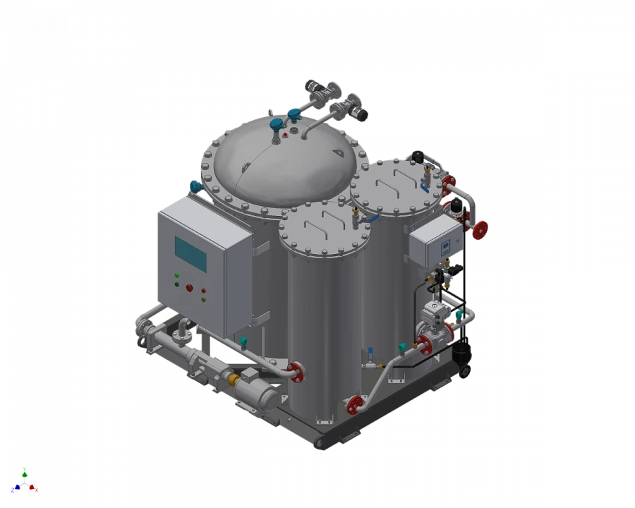 Installation for treatment of oily water SNLV-5,0