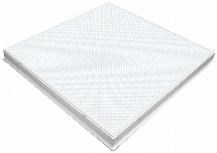 Recessed recessed downlights for general lighting with LED light sources, model: LL-DVO-040-P600x600