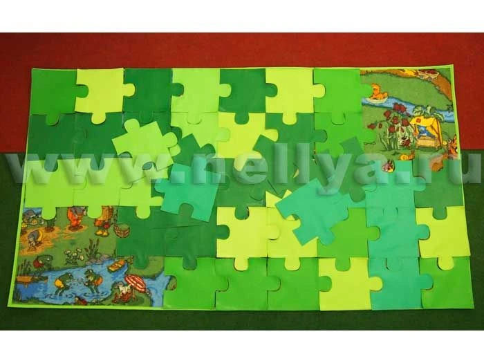 Puzzle rug "Nellia"