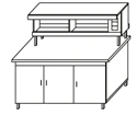 Laboratory bench-table for physical research STF-2