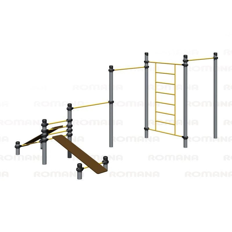 Sports equipment - Romana 501.11.01 set of tourniquets with press benches.