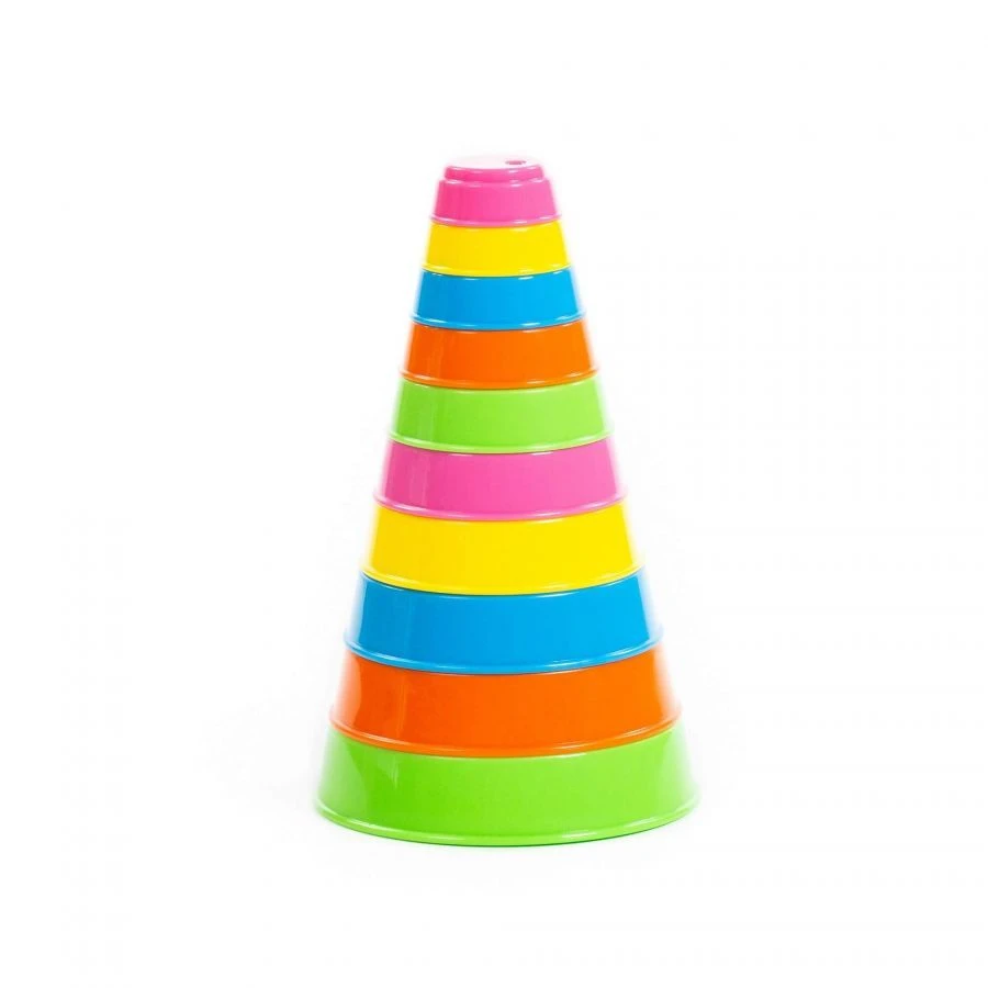 Fun pyramid (10 pieces), h=175 mm, item 35042