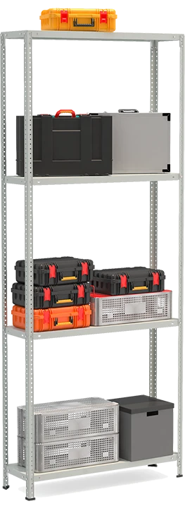 Metal shelf reinforced shelving unit model STF Shelf 1034-2.5