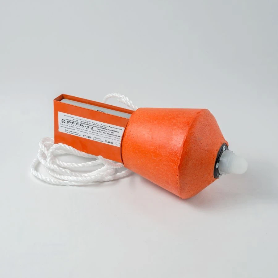 Self-igniting buoy for lifebuoy, type BSSC-12