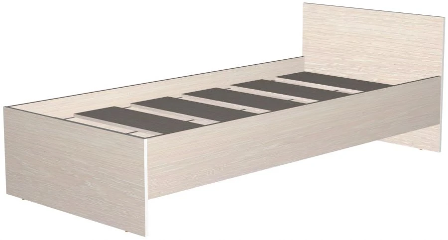 Single bed (940x2040x700) with orthopaedic base 900mm 16mm chipboard