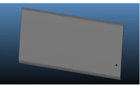 Centre rear panel 5299230-5402503-52/B