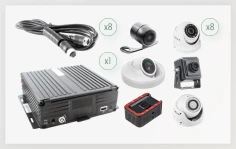 CARVIS 8-channel transport video surveillance system