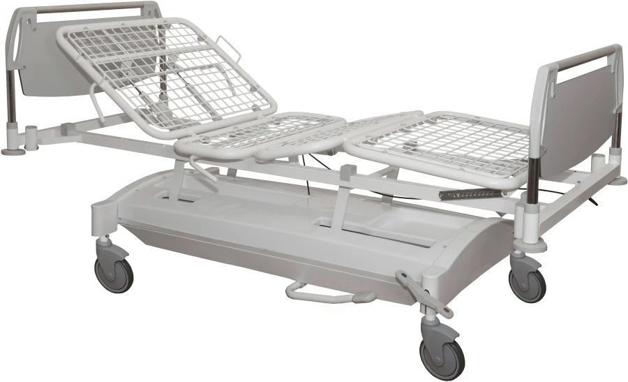 Medical multifunctional mechanical bed K-DZMO-2-4-G according to TU 32.50.50-002-07614107-2018 with accessories